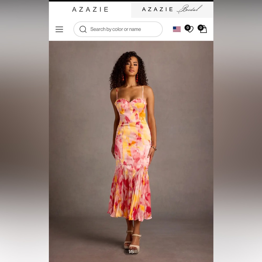 Azazie - Nidia Midi Dress
